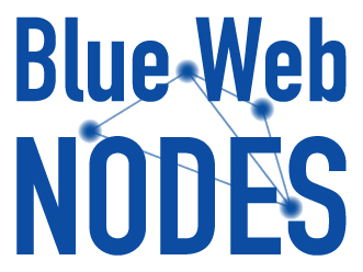 Blue Web Nodes Logo